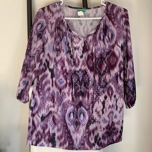 Sara Morgan top size small.